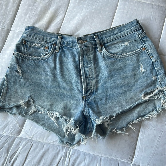 Agolde cut off shorts size 31 - Picture 1 of 2